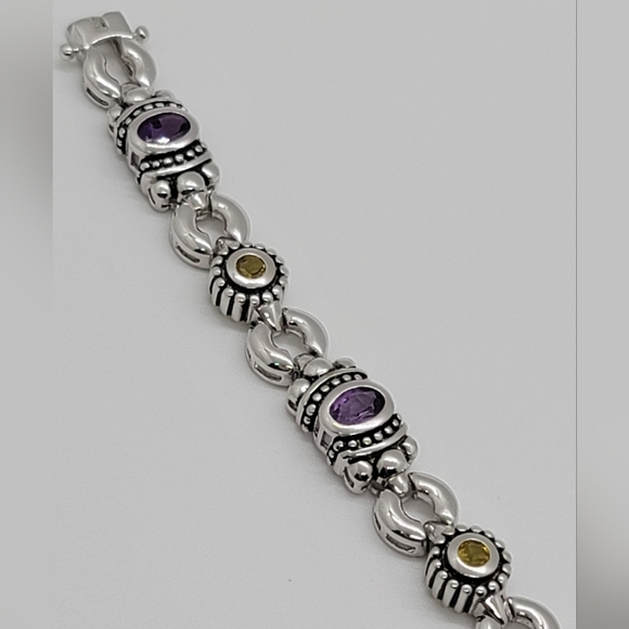 NWOT Sterling Silver vintage ornately designed bracelet - Picture 5 of 5